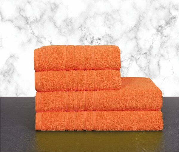 Bavlněný ručník a osuška, Finer oranžový