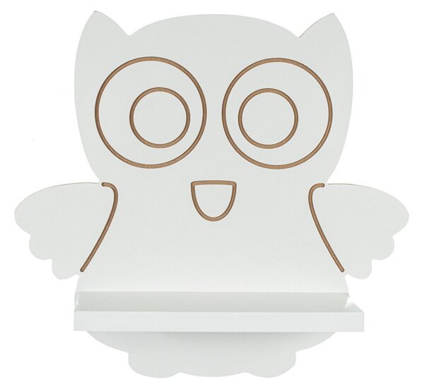 Polička Happy Owl 39x14x36cm