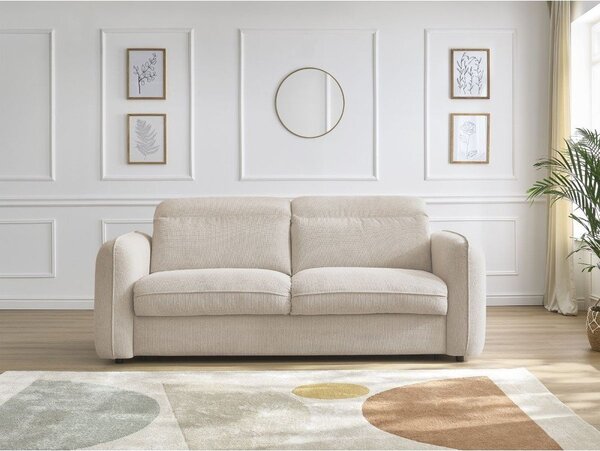 Béžová pohovka 216 cm Achille – Bobochic Paris