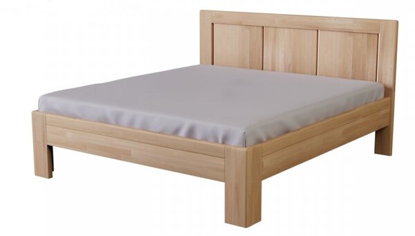 Masivní postel RUMBA - Solwo Design Materiál: Buk cink, Barevne provedení: Olejování přírodní 101/201, Specifikace: 180x200