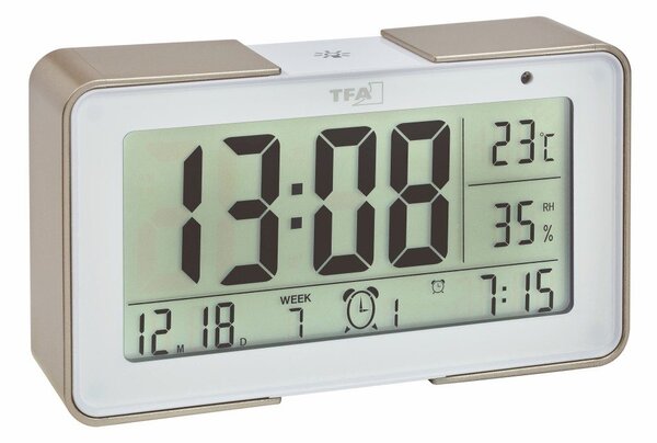 Rádiem řízený budík TFA 60.2540.53 Melody