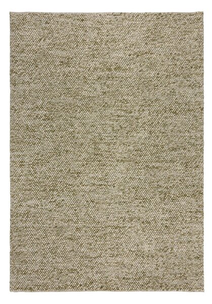 Khaki ručně tkaný koberec s příměsí vlny 160x230 cm Minerals – Flair Rugs