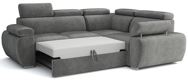 Sedací souprava BASTON | 260x210 cm | rozkládací + úložný prostor | VÝBĚR TKANIN