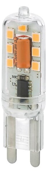 Teplá LED žárovka G9, 2 W Stiftsockel – Trio