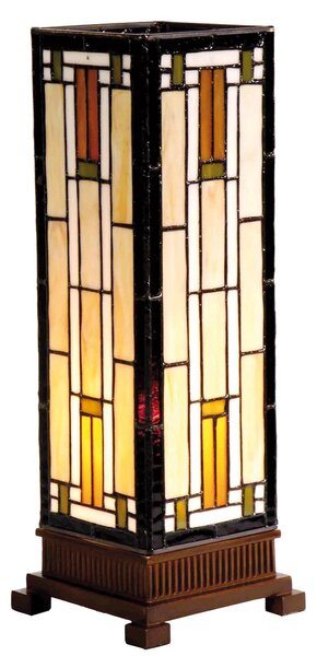 Stolní lampa Tiffany Tower - Clayre & Eef
