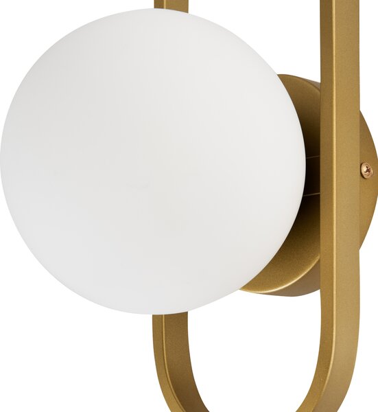 Nástěnná lampa VARDI Kov Zlatá