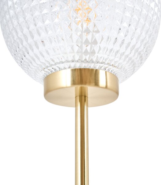 Stojací lampa PORTERO Kov Zlatá