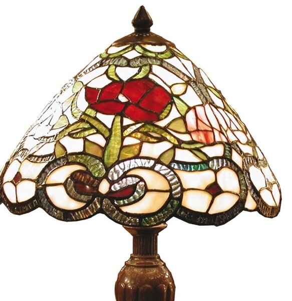 Stolní lampa Tiffany - Ø 32*47 cm - Clayre & Eef