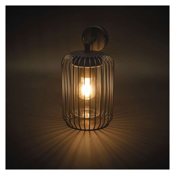 EMOS LED zahradní nástěnné svítidlo, 20,8 x 16 x 28,5 cm, 1 x E27, 15 W 1554000000