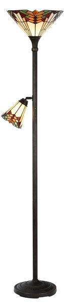 Stojací lampa Tiffany Montaq - Ø 30*178 cm - Clayre & Eef