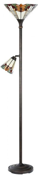 Stojací lampa Tiffany Montaq - Ø 30*178 cm - Clayre & Eef