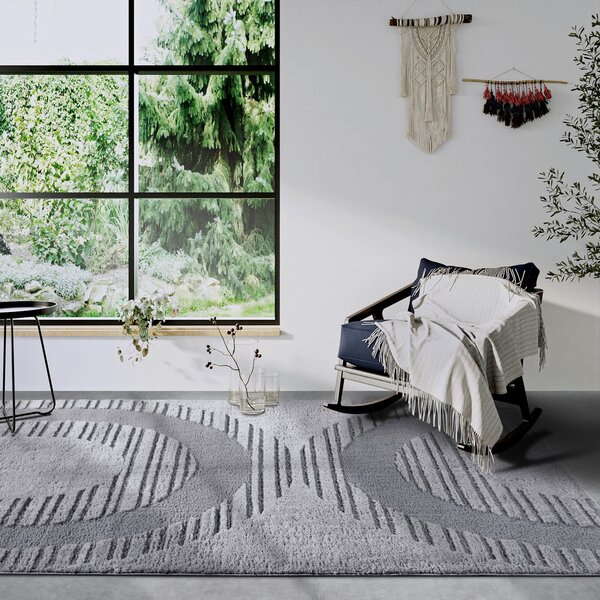 Šedý koberec 160x235 cm Bartoux Light Grey – Elle Decoration