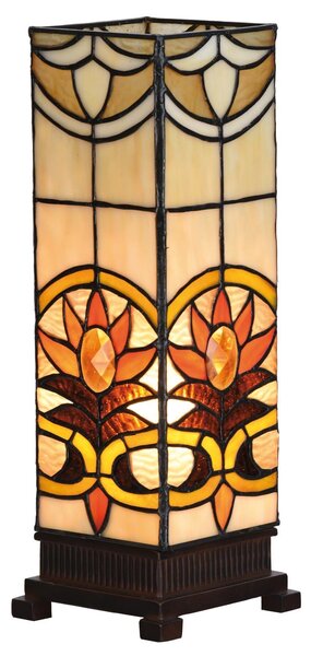 Stolní lampa Tiffany Fleur - 12*35 cm 1x E14 / Max 40W - Clayre & Eef