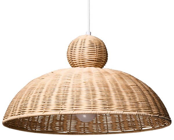 Závěsná lampa SUERTE Ratan Přírodní