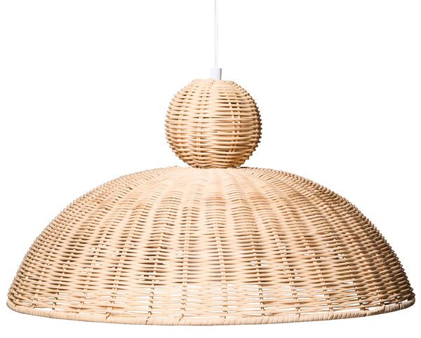 Závěsná lampa SUERTE Ratan Přírodní