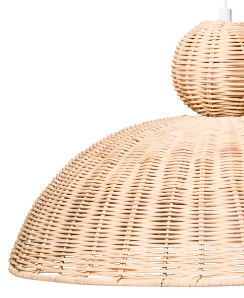 Závěsná lampa SUERTE Ratan Přírodní