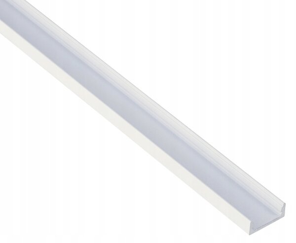 BERGE LED hliníkový profil 2m bílý přisazený - sada