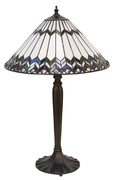 Tiffany stolní lampa Femma - Ø 40*62 cm - Clayre & Eef