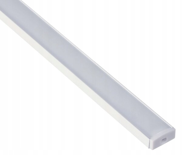 BERGE LED hliníkový profil 2m bílý přisazený - sada