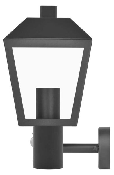 EMOS LED zahradní nástěnné svítidlo s čidlem soumraku, 19,8 x 15 x 29,8 cm, 1 x E27, 15 W 1554000006