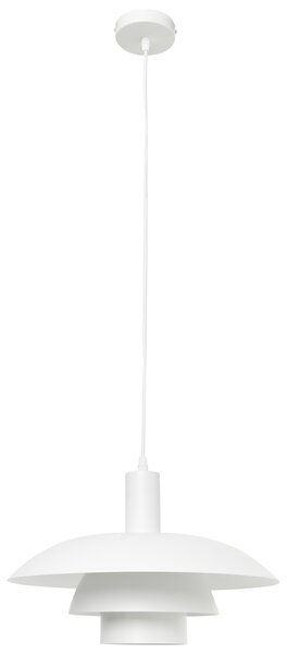 Závěsná lampa HILBA Kov Bílá