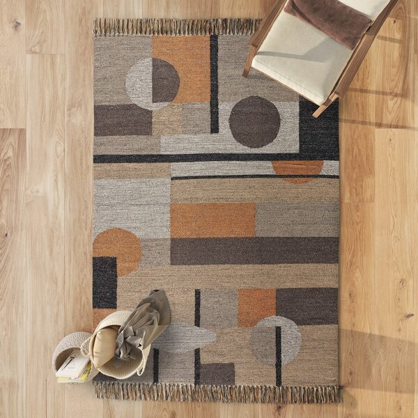 Pratelný ručně tkaný koberec z recyklované bavlny 120x170 cm Chandia – Universal