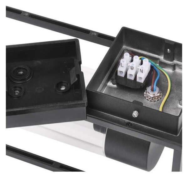 EMOS LED zahradní nástěnné svítidlo, 12,8 x 11 x 27 cm, 1 x E27, 15 W 1554000012
