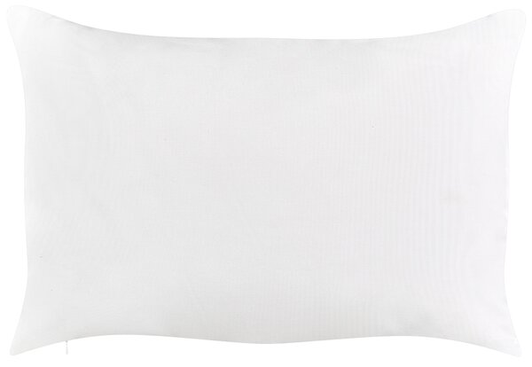Sada 2 venkovních polštářů CANNETO Zvířecí vzor 40 x 60 cm Béžová