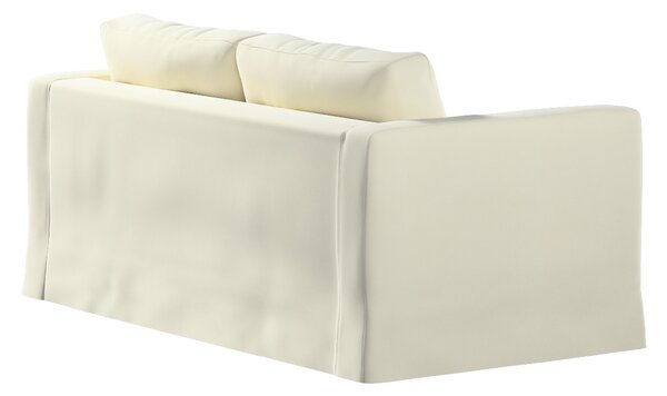 Potah na pohovku IKEA Karlstad 2-místná , nerozkládací, dlouhý barva krémová látka lesklé, sametová