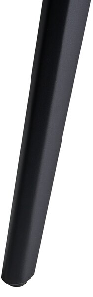 Zahradní jídelní stůl RODALLO 160 cm 90 cm Kámen Černý mramor