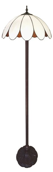 Stojací Tiffany lampa Arjean - Ø 46*166 cm - Clayre & Eef