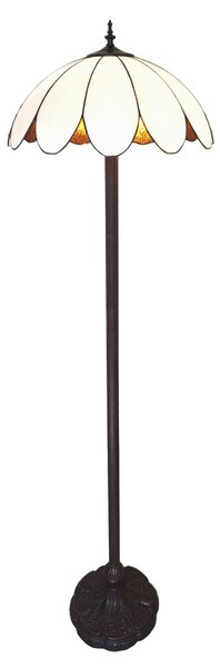 Stojací Tiffany lampa Arjean - Ø 46*166 cm - Clayre & Eef