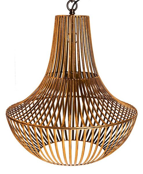 Stropní lampa triponido Ø 42 cm zlatá