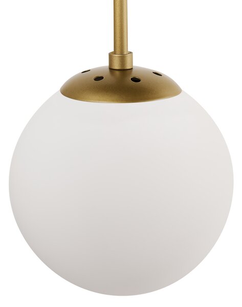 Závěsná lampa KASARI Kov Zlatá