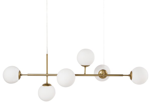 Závěsná lampa KASARI Kov Zlatá