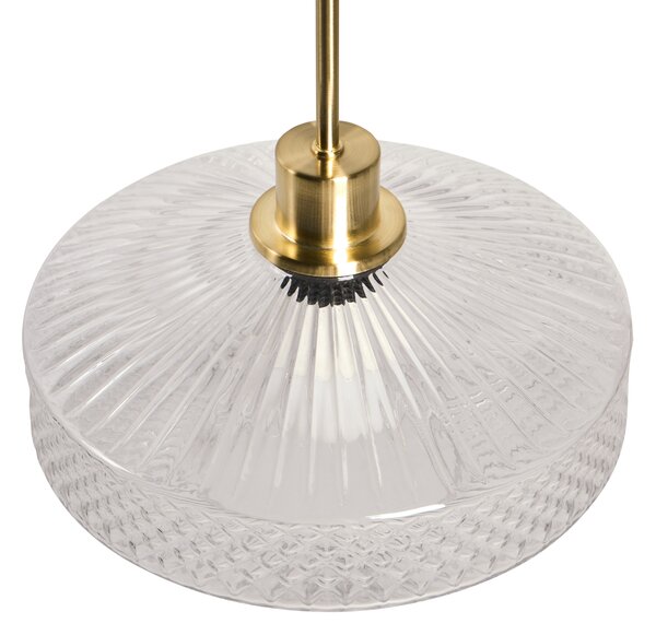 Závěsná lampa PIRRIS Sklo Průhledná