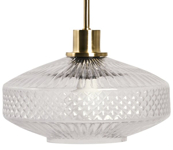 Závěsná lampa PIRRIS Sklo Průhledná