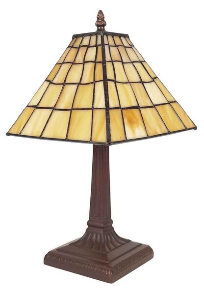 Stolní lampa Tiffany Marisol - Ø 20*34 cm E14/max 1*25W - Clayre & Eef