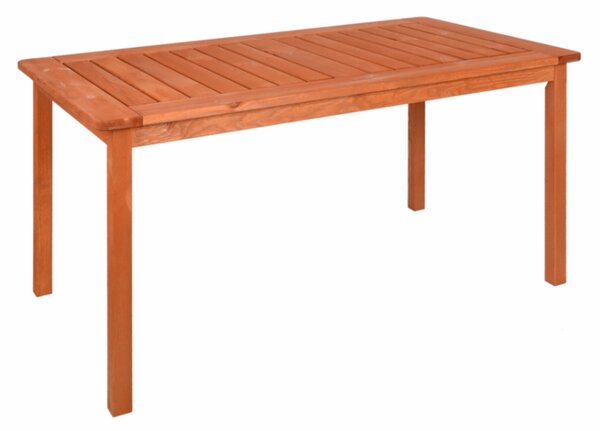 ROJAPLAST Zahradní stůl - SORRENTO, 140x77 cm, dřevěný