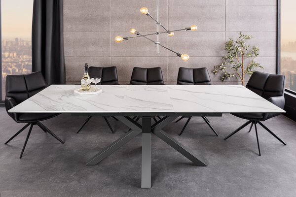 Jídelní stůl ETERNITY MRAMOR 160-200 CM keramika rozkládací Nábytek | Jídelní prostory | Jídelní stoly | Rozkládací