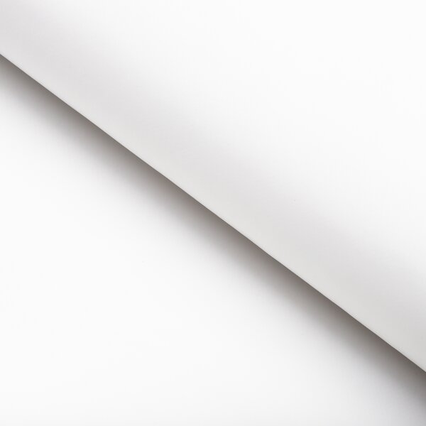 PVC ubrus Bílý hladký PV-002 - metráž š. 140 cm