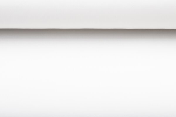 PVC ubrus Bílý hladký PV-002 - metráž š. 140 cm