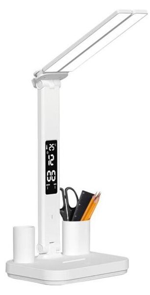 LED Stm. nabíjecí stolní lampa NOBLITE P LED/5W/5V 3000/4000/6000K 2200 mAh bílá