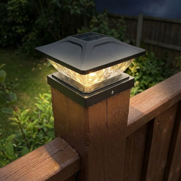 LED Solární svítidlo TOYA LED/4,5W/230V 3000/6500K 600 mAh IP44 černá