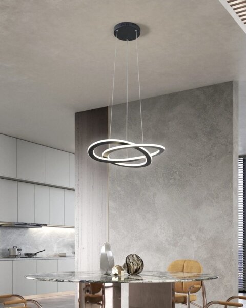 Eglo 99396 - LED Lustr na lanku ROLIMARE LED/35W/230V