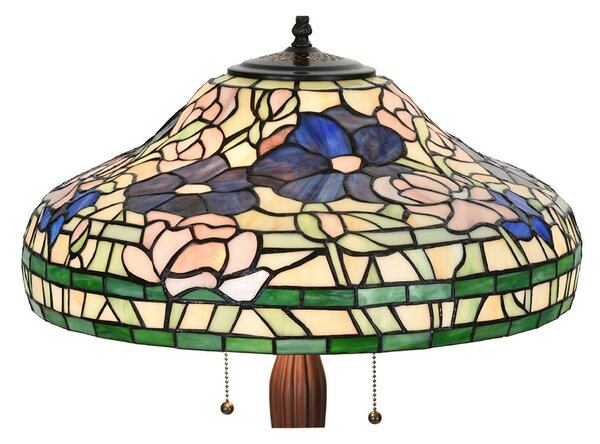Stolní lampa Tiffany Destini - 46x60 cm E27/max 2x60W - Clayre & Eef