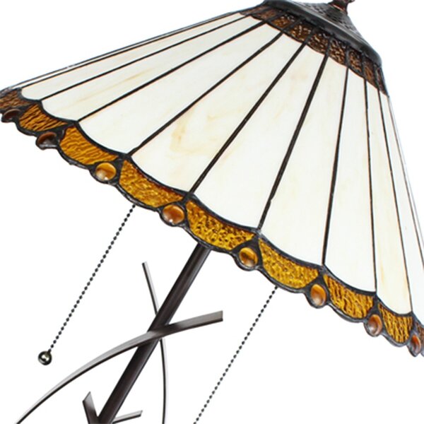 Stolní lampa Tiffany Elegant - 41*69 cm E27/max 2*60W - Clayre & Eef