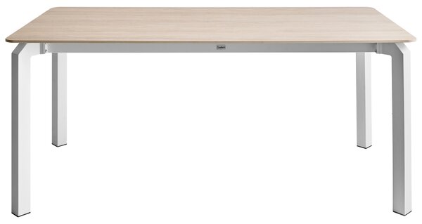 Zahradní jídelní stůl FELETTO 180 cm 90 cm Kámen Travertinový efekt