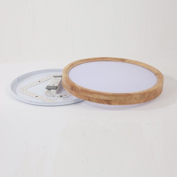 Brilagi - LED Stmívat. svítidlo WOODROUND LED/30W/230V 3000-6000K pr. 40 cm+DO
