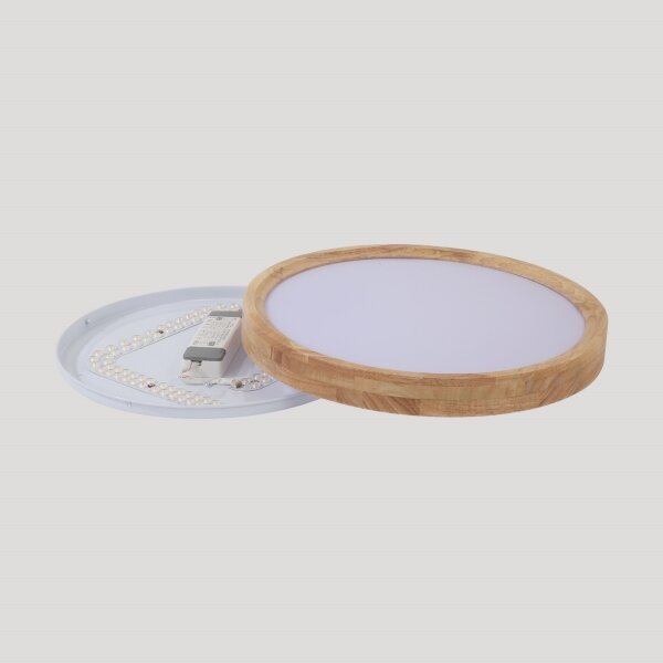 Brilagi - LED Stropní svítidlo WOODROUND LED/30W/230V 3000/4000/6000K pr. 40 cm